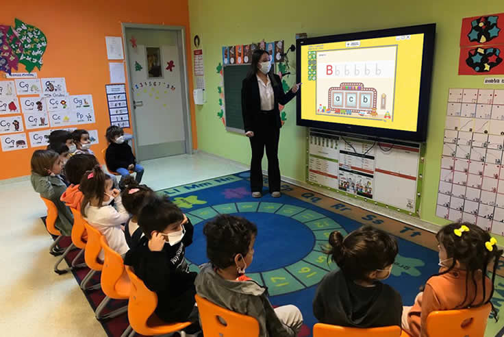 S.M.A.R.T. ESL教育技术品牌在社区展示中的展示